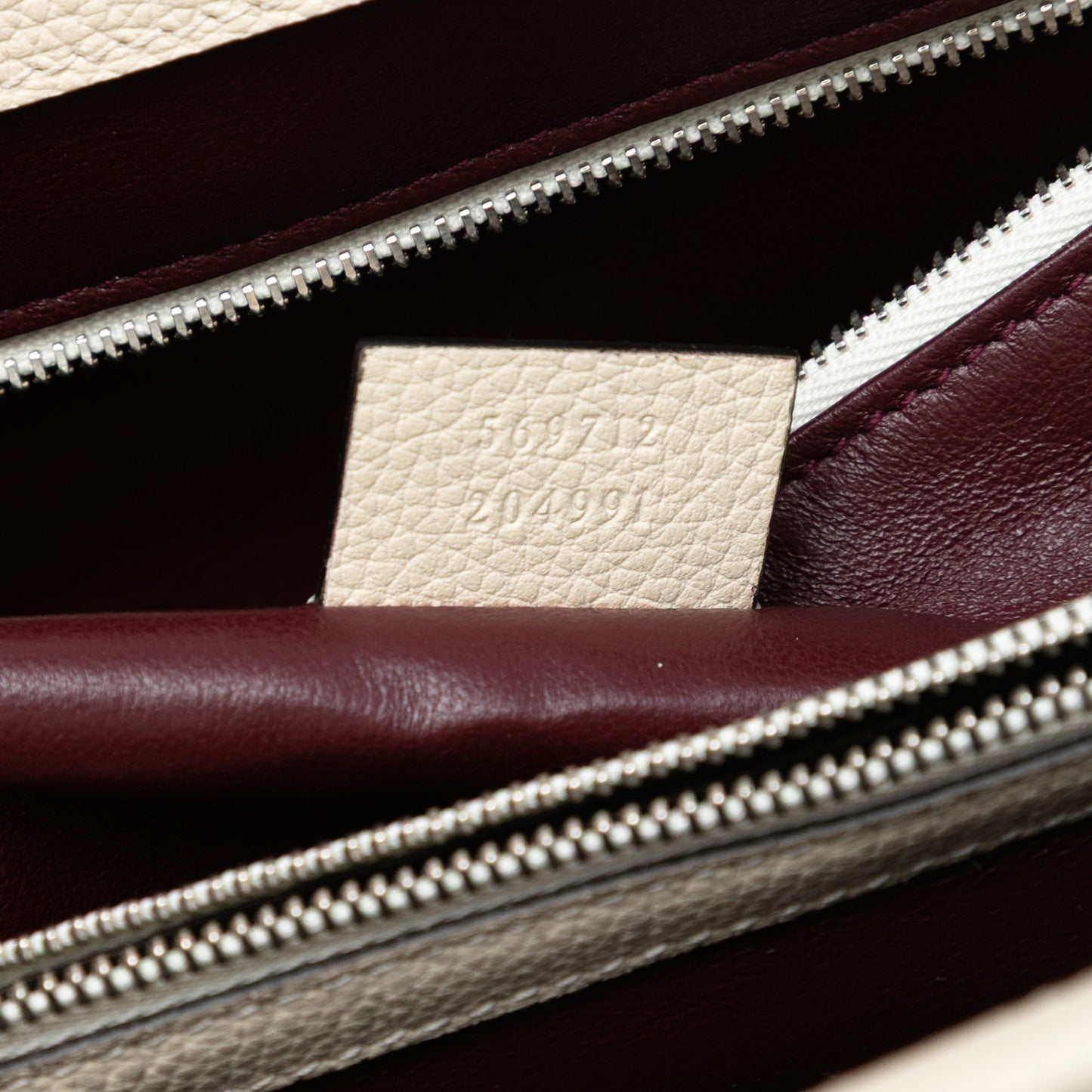 Gucci Small Grained Calfskin Zumi Top Handle Bag
