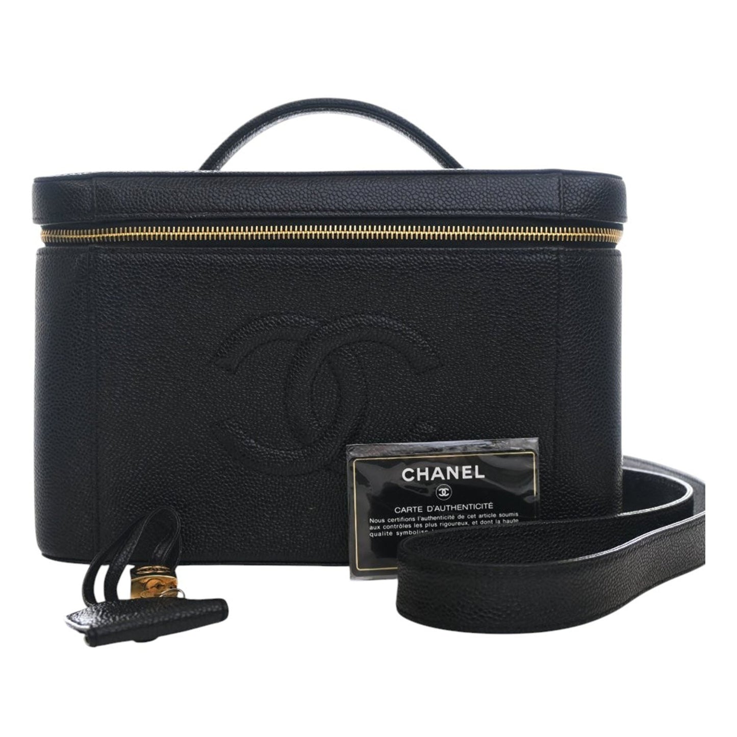 Chanel CC Caviar Vanity Bag
