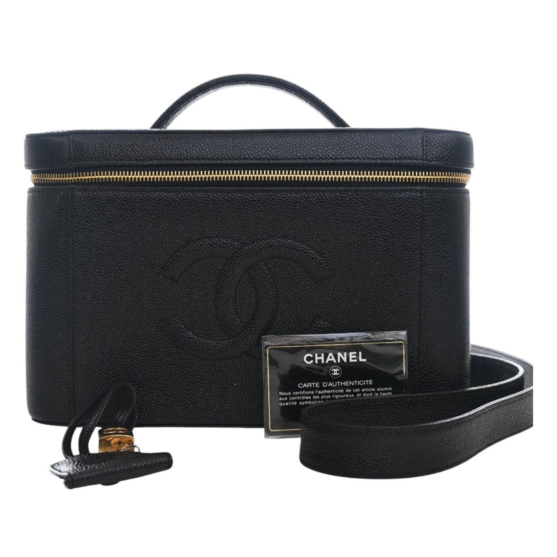 Chanel CC Caviar Vanity Bag