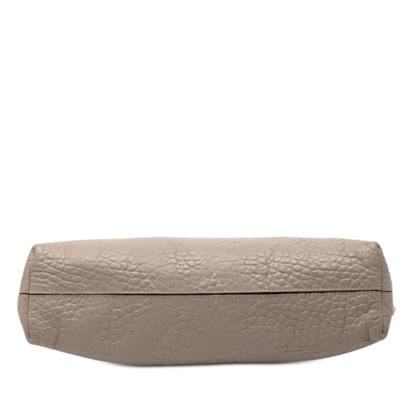 Small Grain Check Embossed Leather Chichester Crossbody