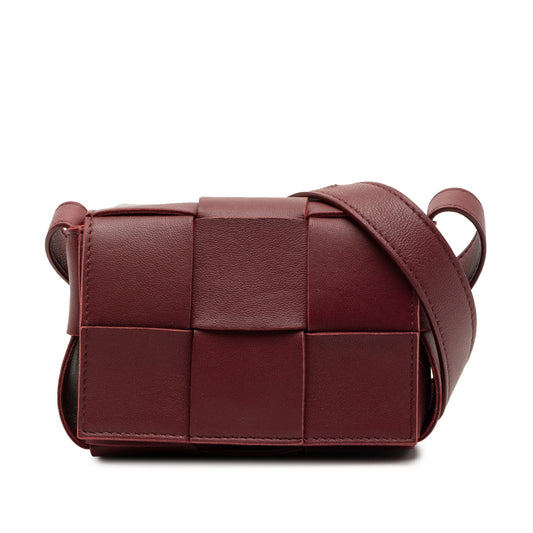 Bottega Veneta Candy Nappa Intrecciato Cassette Crossbody