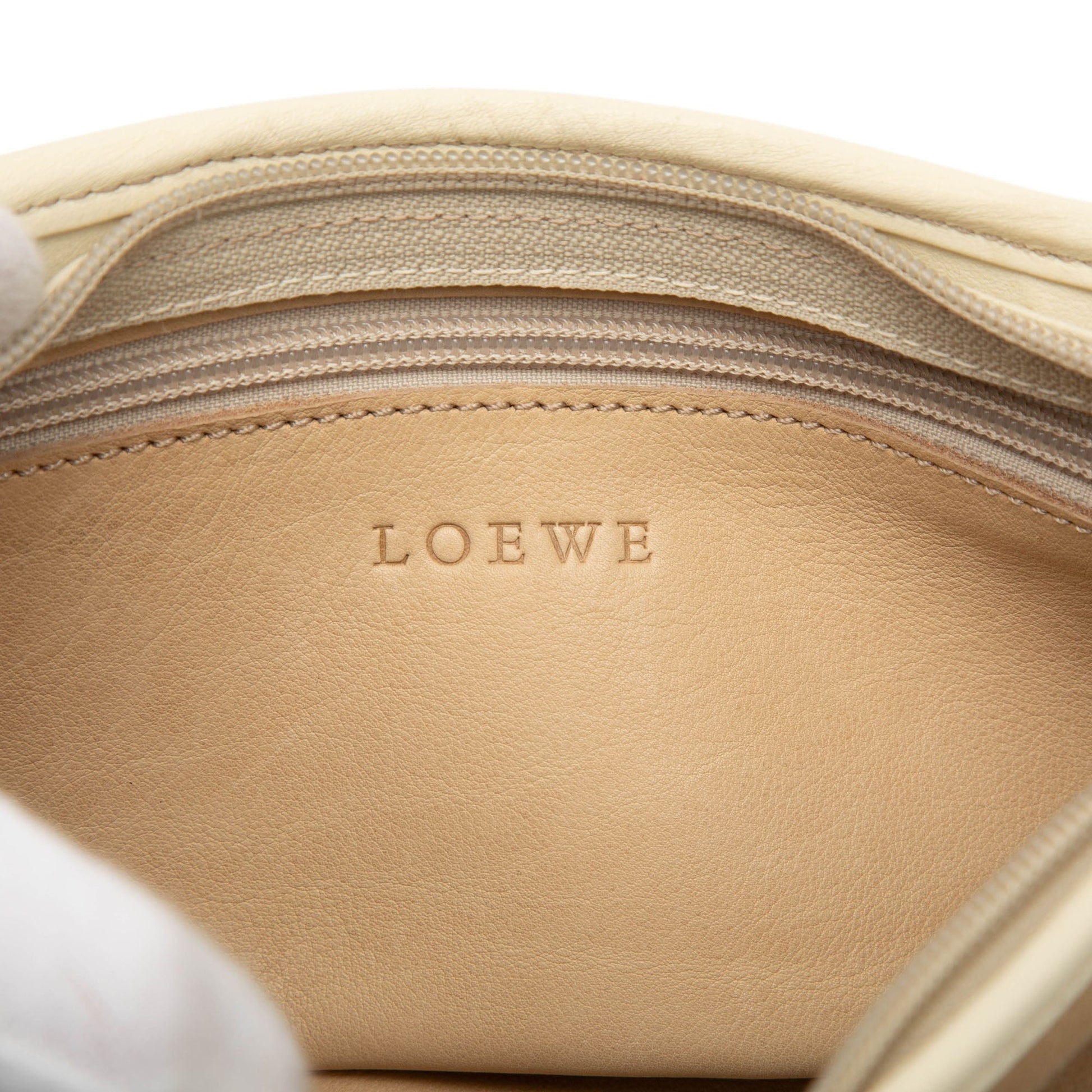 LOEWE Suede Anagram Switching Shoulder Bag