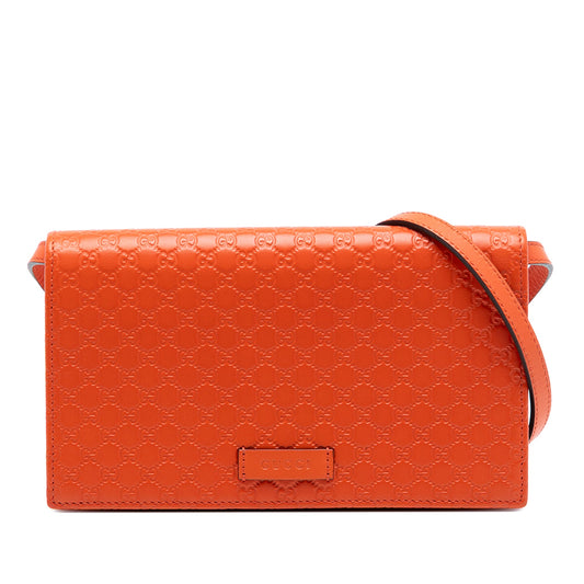 Gucci Microguccissima Wallet on Strap