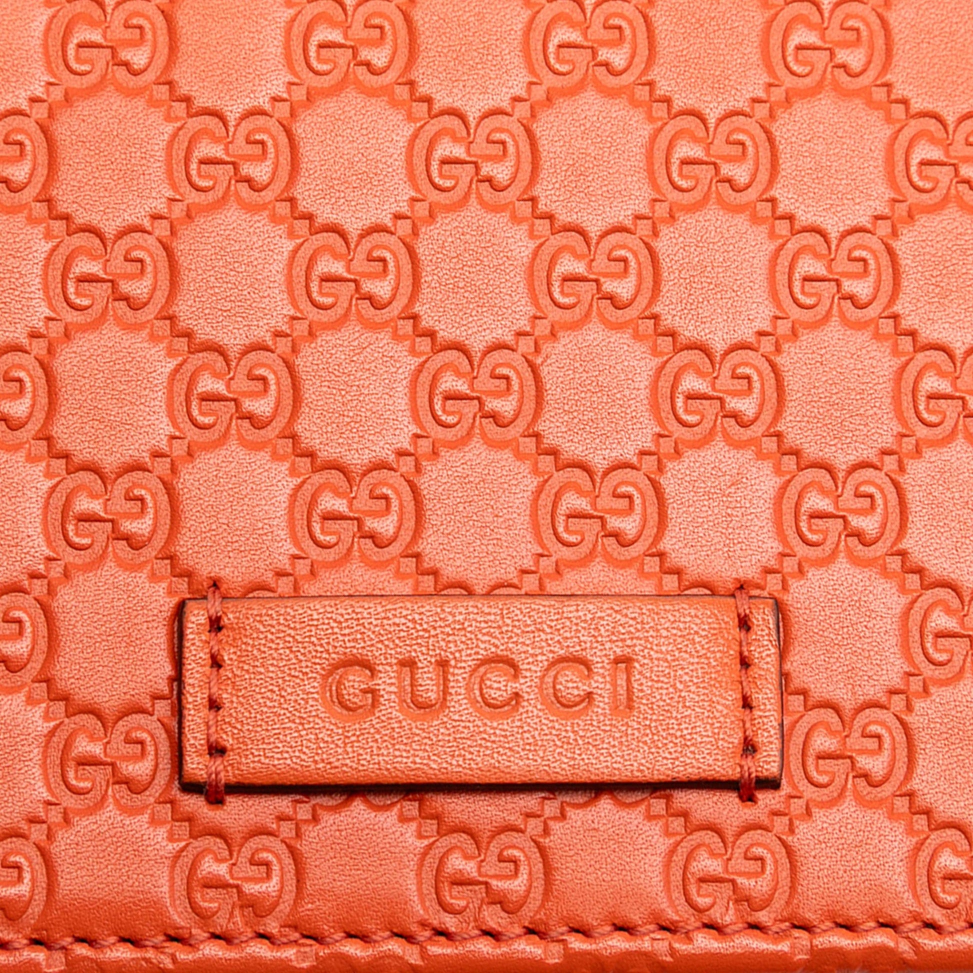 Gucci Microguccissima Wallet on Strap