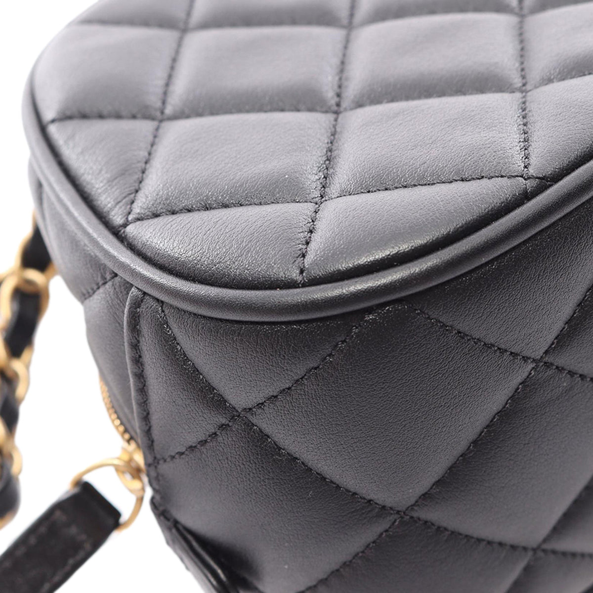 Chanel Mini CC Quilted Calfskin Bowling Bag
