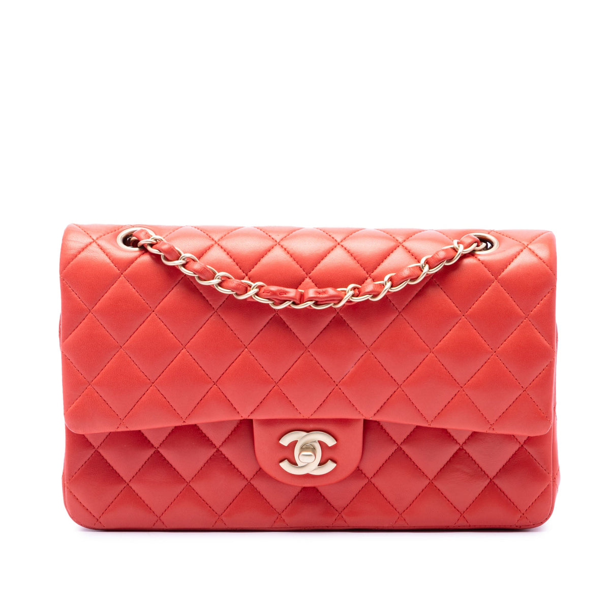 Chanel Medium Classic Lambskin Double Flap