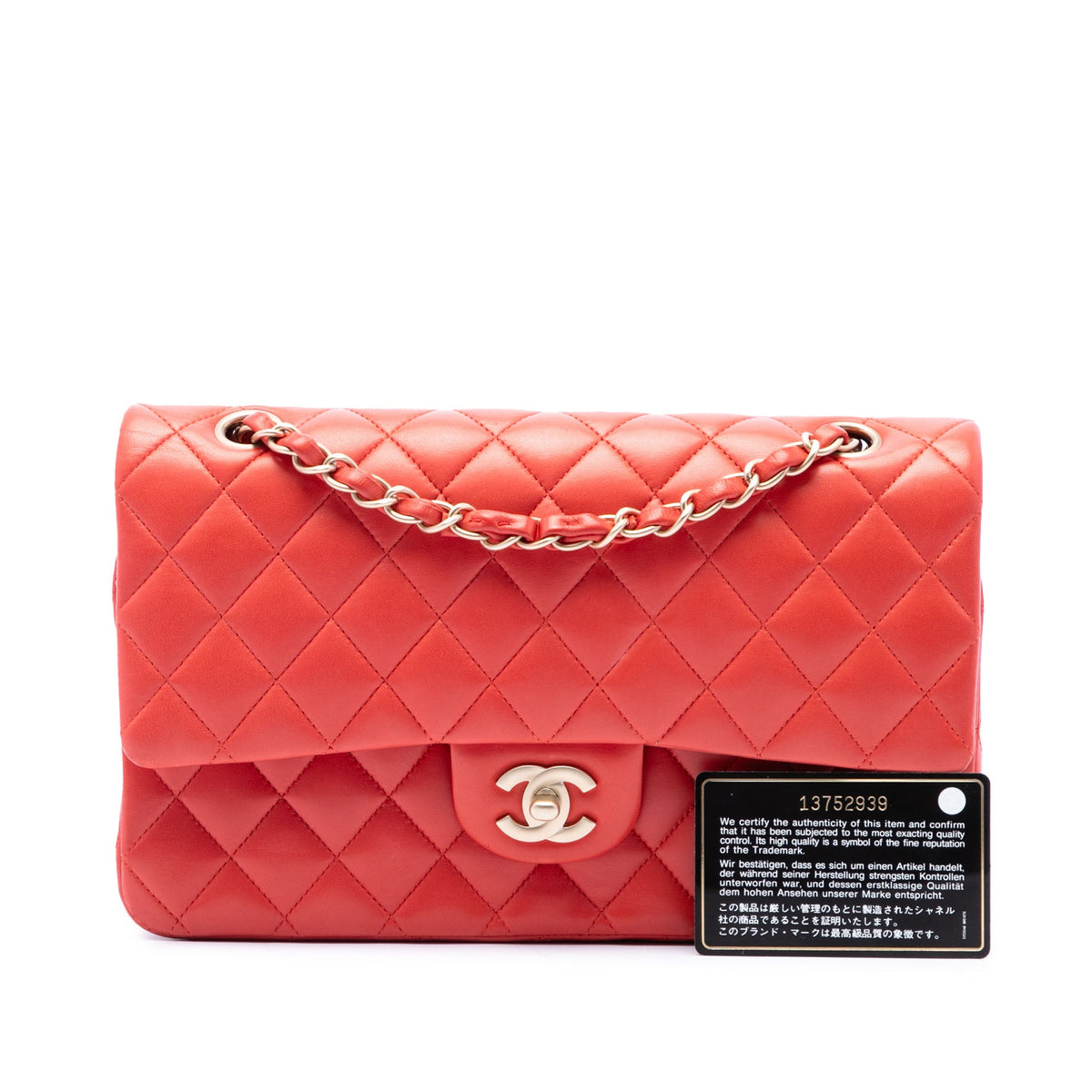 Chanel Medium Classic Lambskin Double Flap
