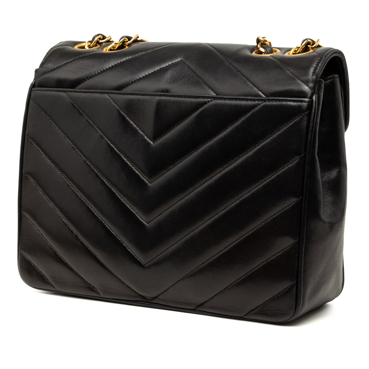 Chanel Small Chevron Lambskin Envelope Flap