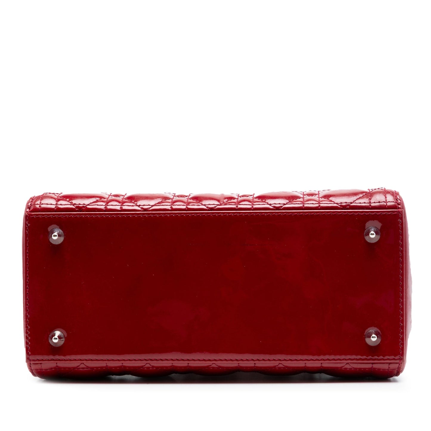 Dior Medium Patent Cannage Lady Dior