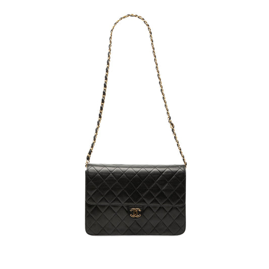 Chanel Medium CC Quilted Lambskin Single Flap