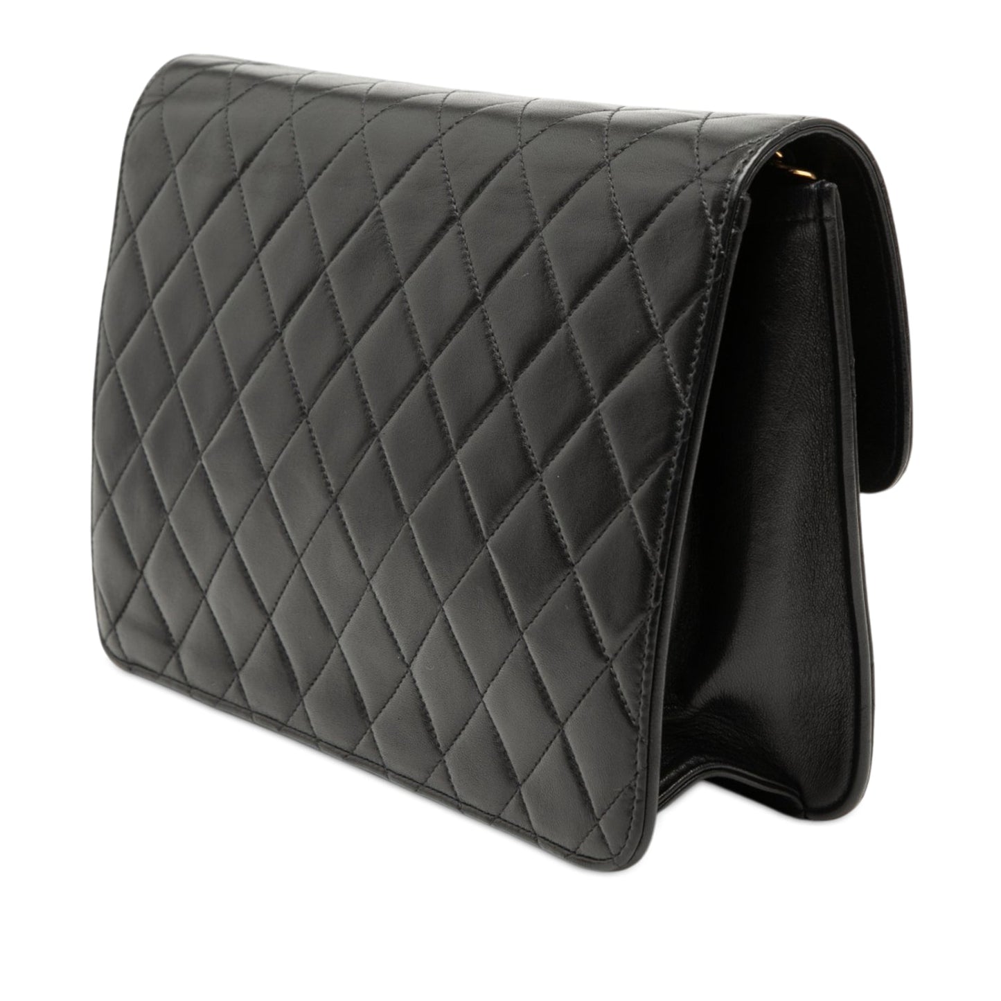 Chanel Medium CC Quilted Lambskin Single Flap