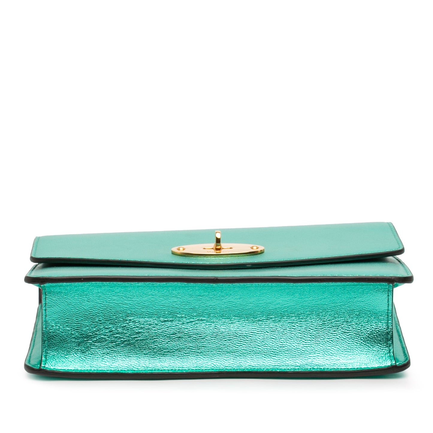 Mulberry Small Metallic Grained Calfskin Darley Crossbody