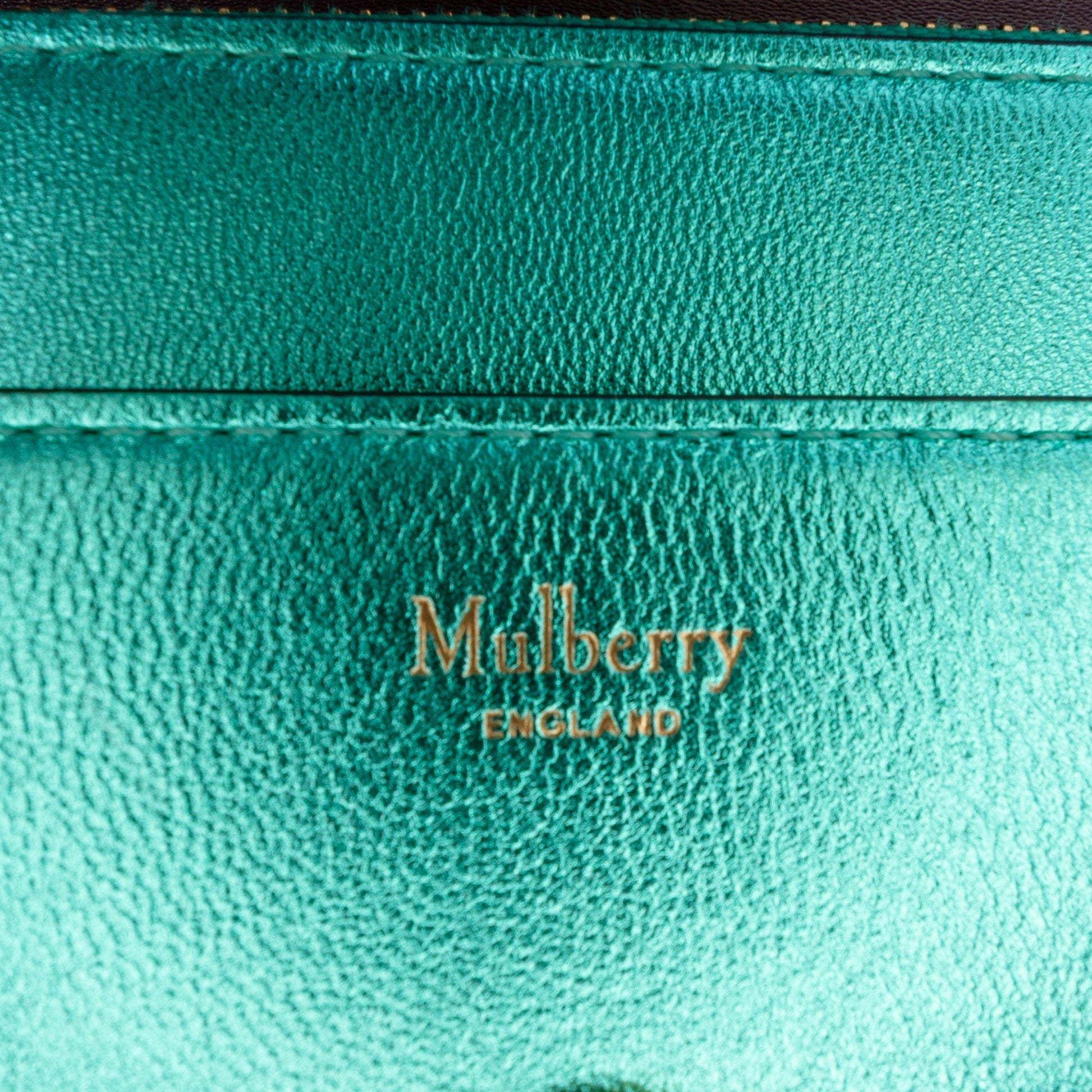 Mulberry Small Metallic Grained Calfskin Darley Crossbody