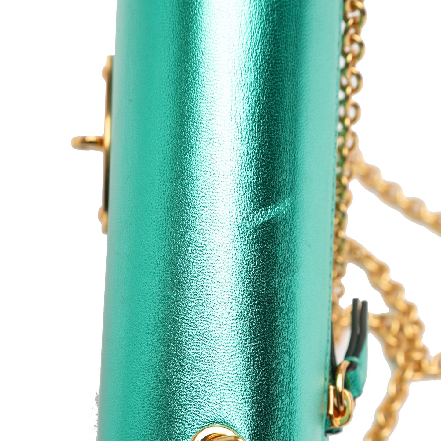 Mulberry Small Metallic Grained Calfskin Darley Crossbody