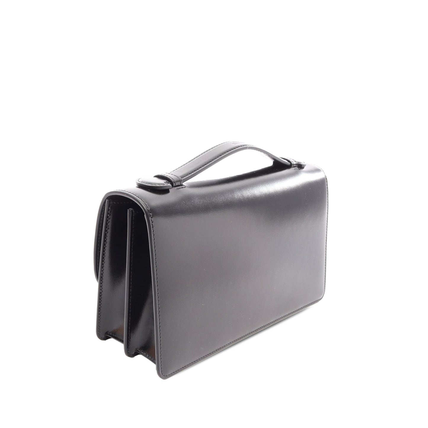 Celine Medium Shiny Calfskin Triomphe Folio Bag
