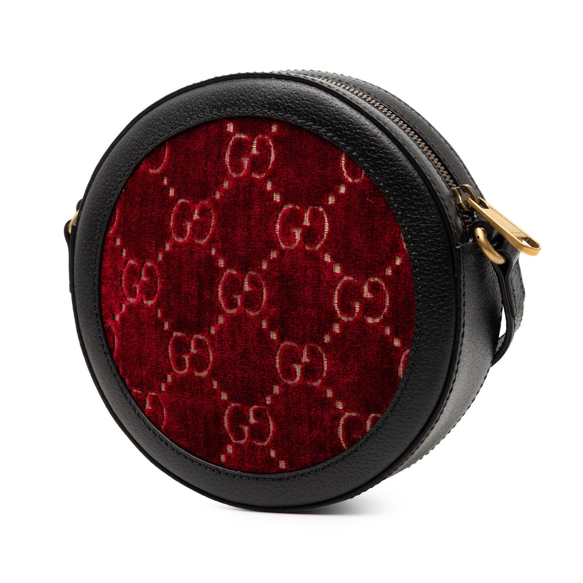 Gucci GG Marmont Velvet Round Crossbody