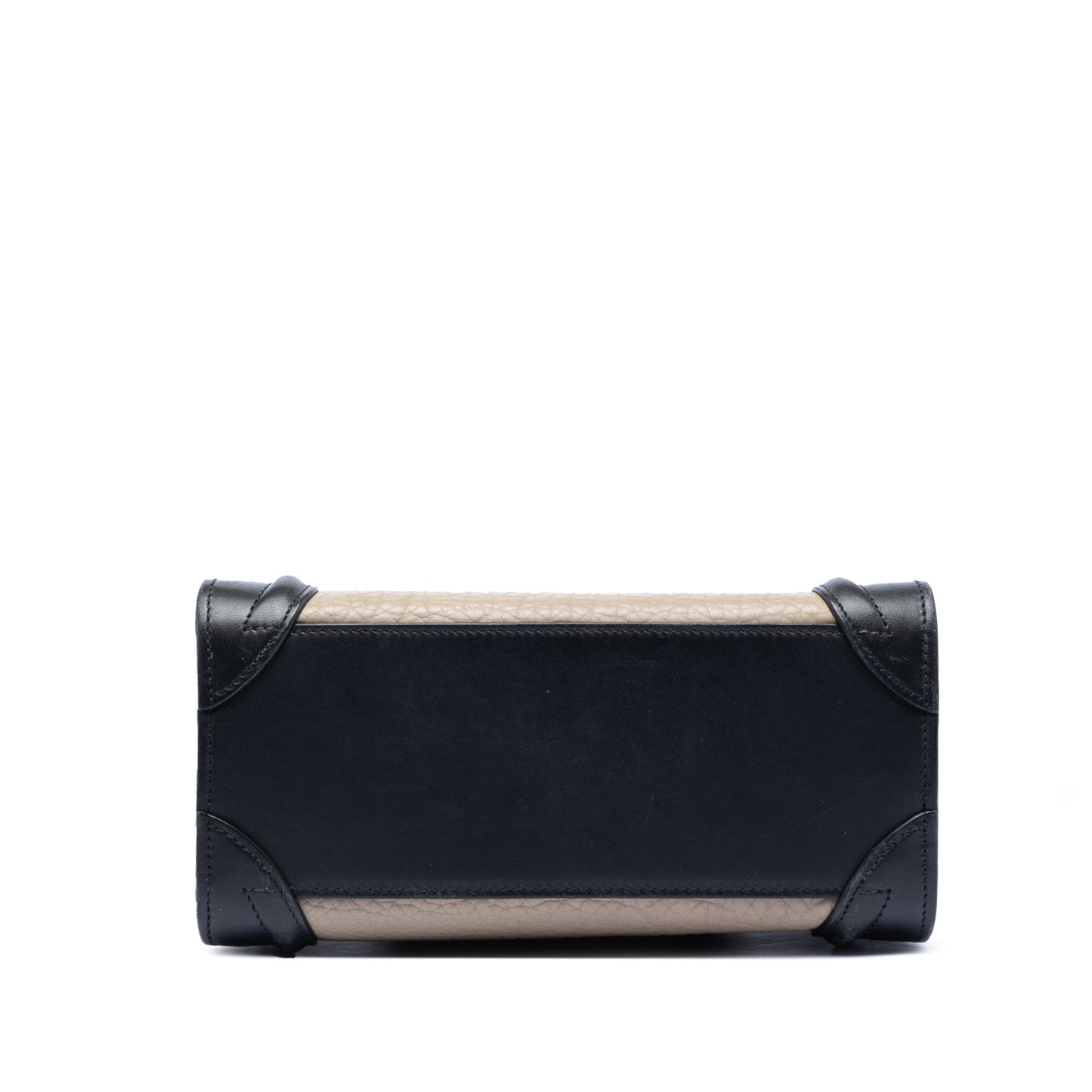 Celine Nano Tricolor Leather Luggage Tote