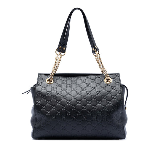 Gucci Medium Guccissima Soft Shoulder Bag