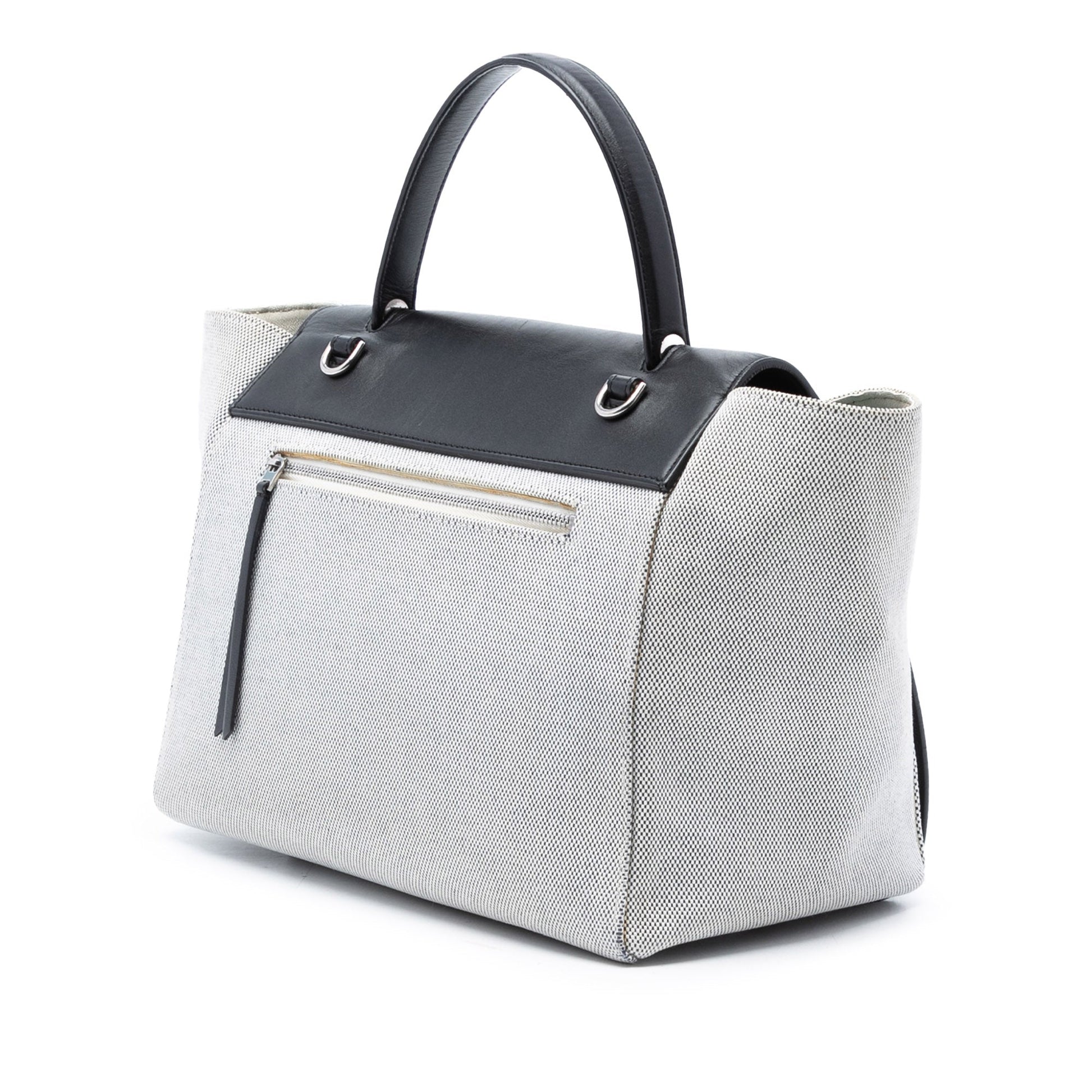 Celine Mini Canvas Belt Satchel
