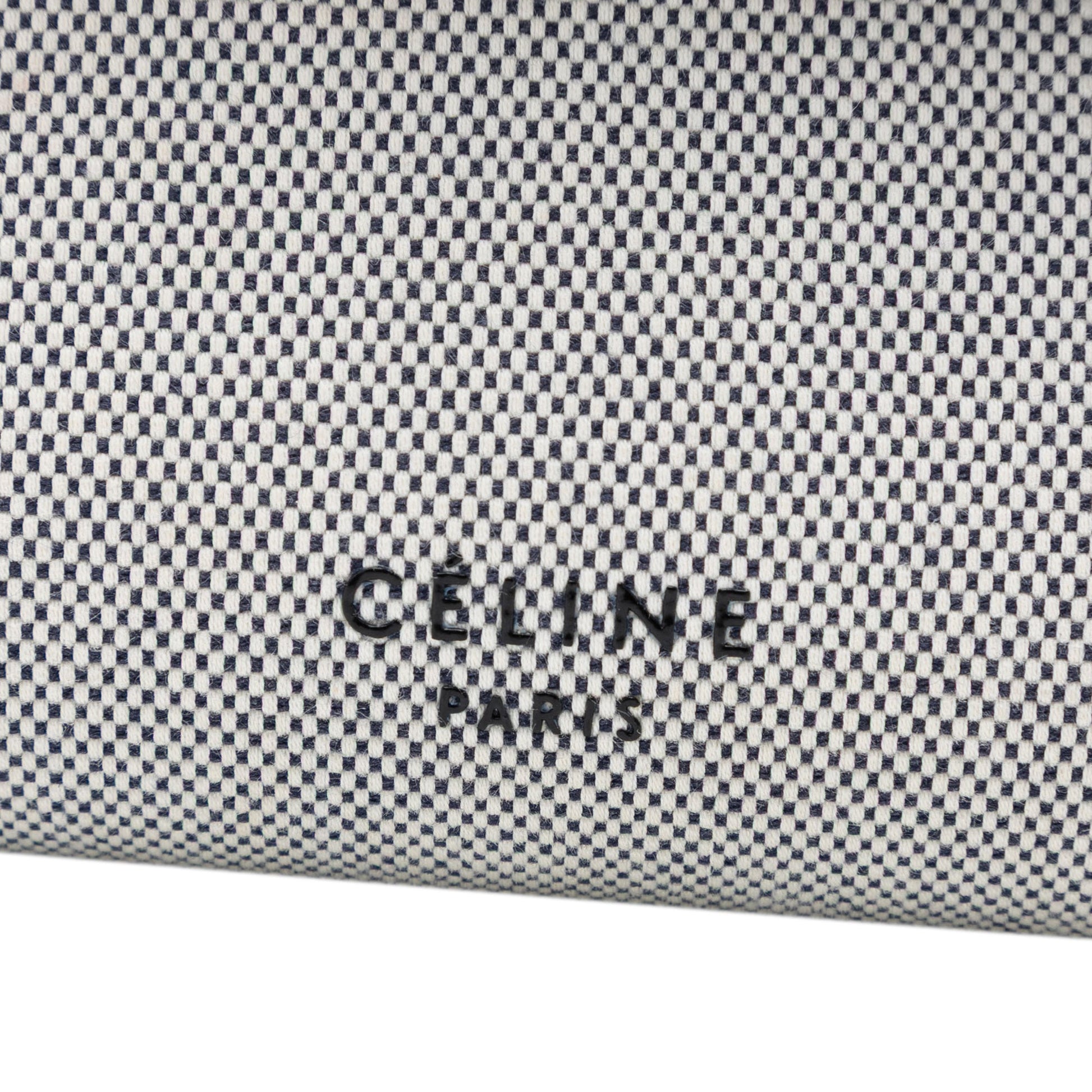 Celine Mini Canvas Belt Satchel