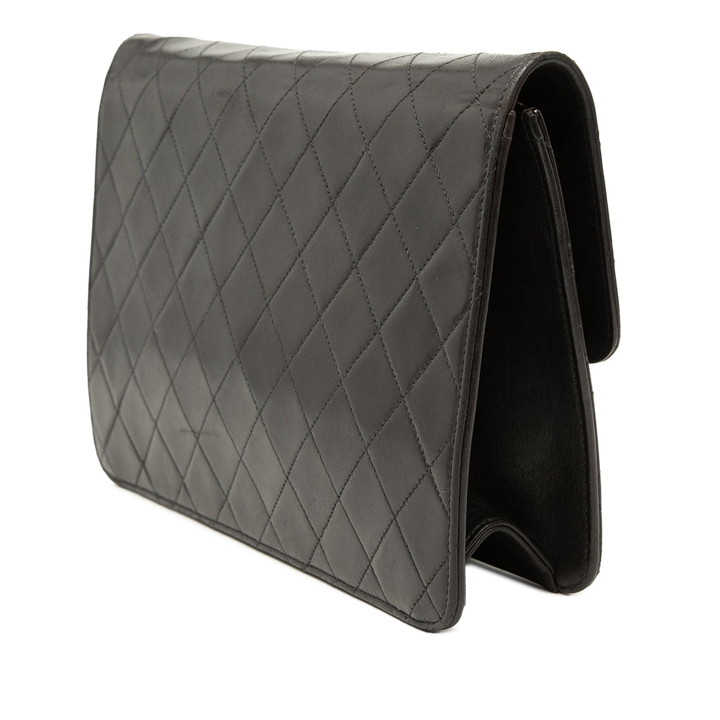 Chanel Medium CC Quilted Lambskin Single Flap