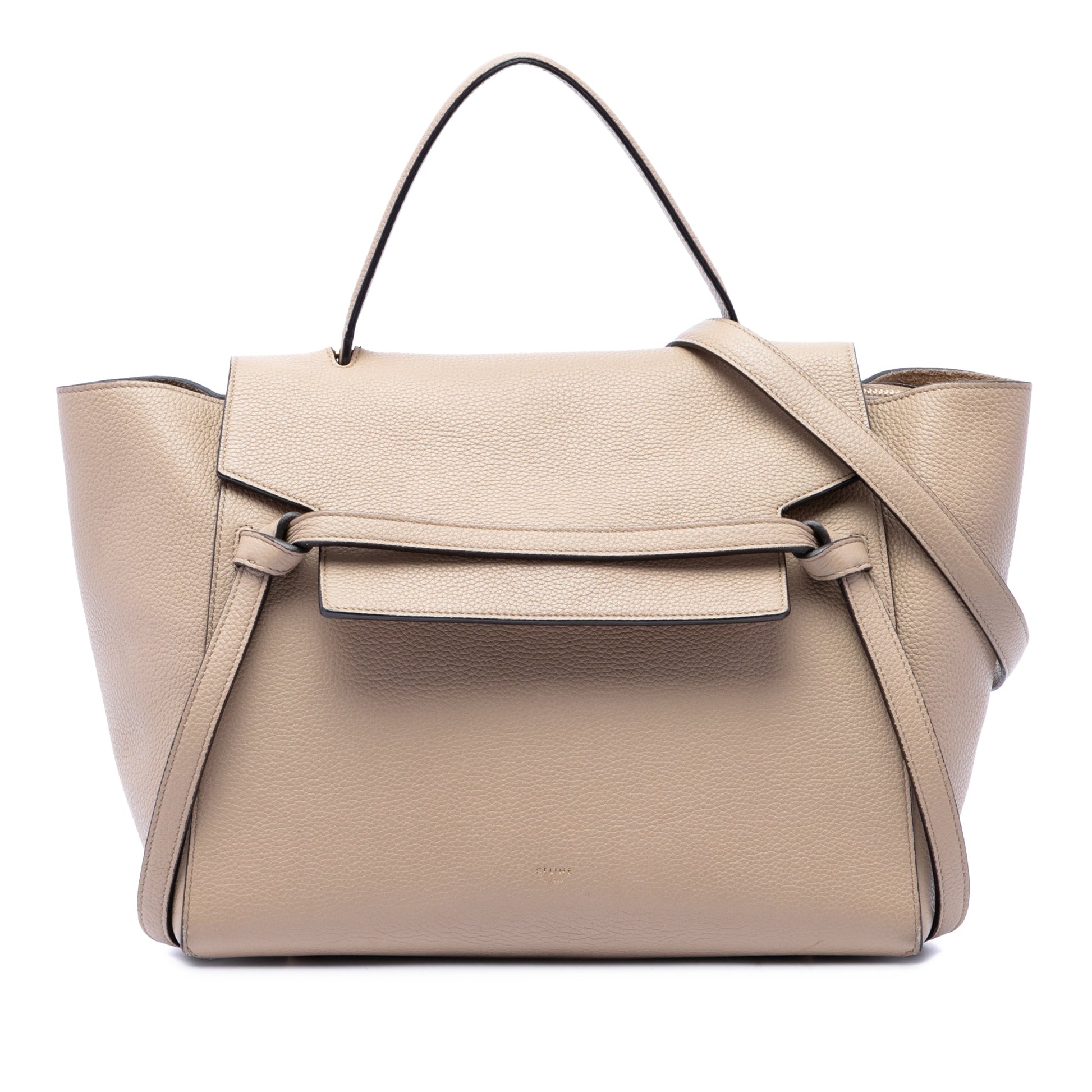 Celine Mini Leather Belt Satchel