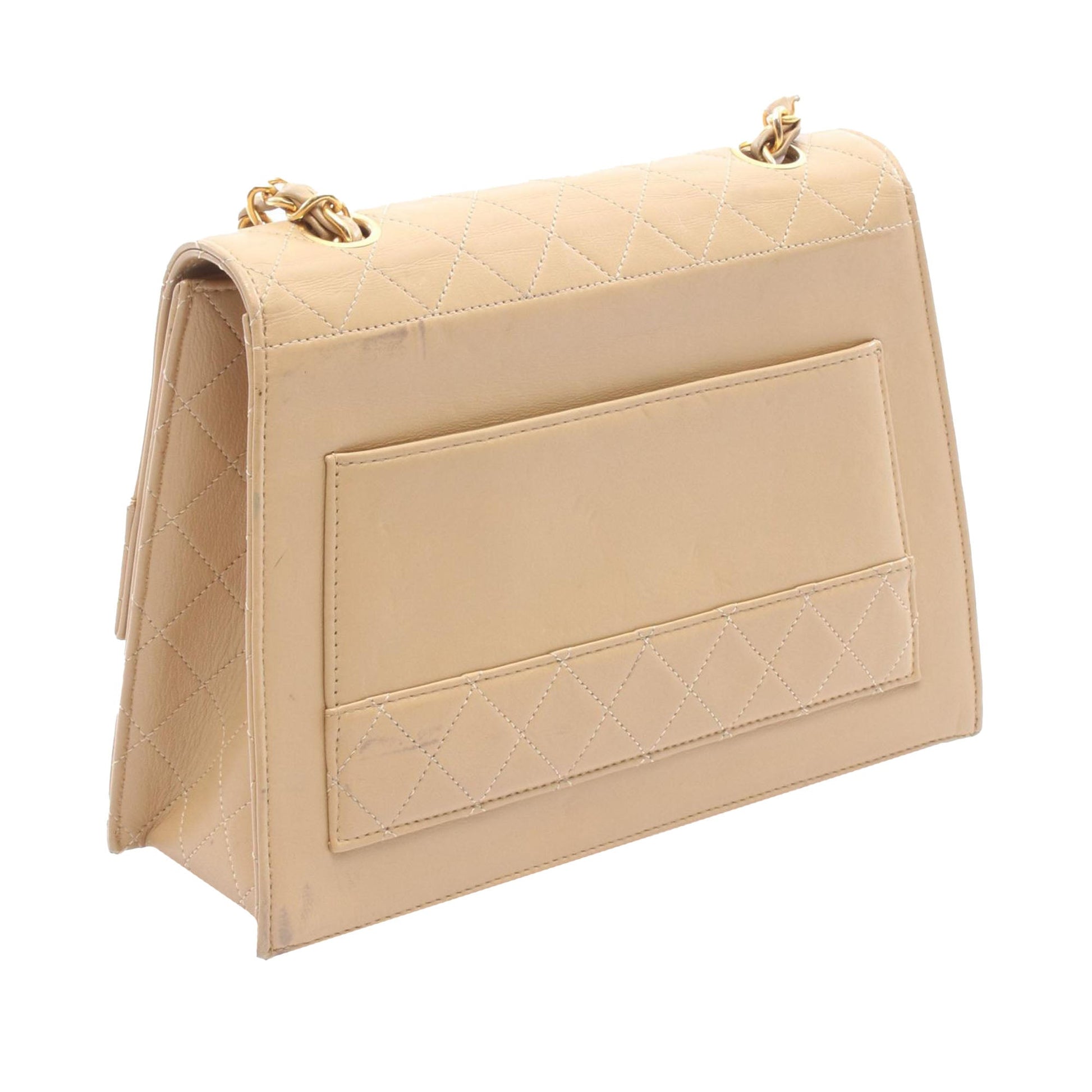 Chanel CC Turnlock Trapezoid Flap