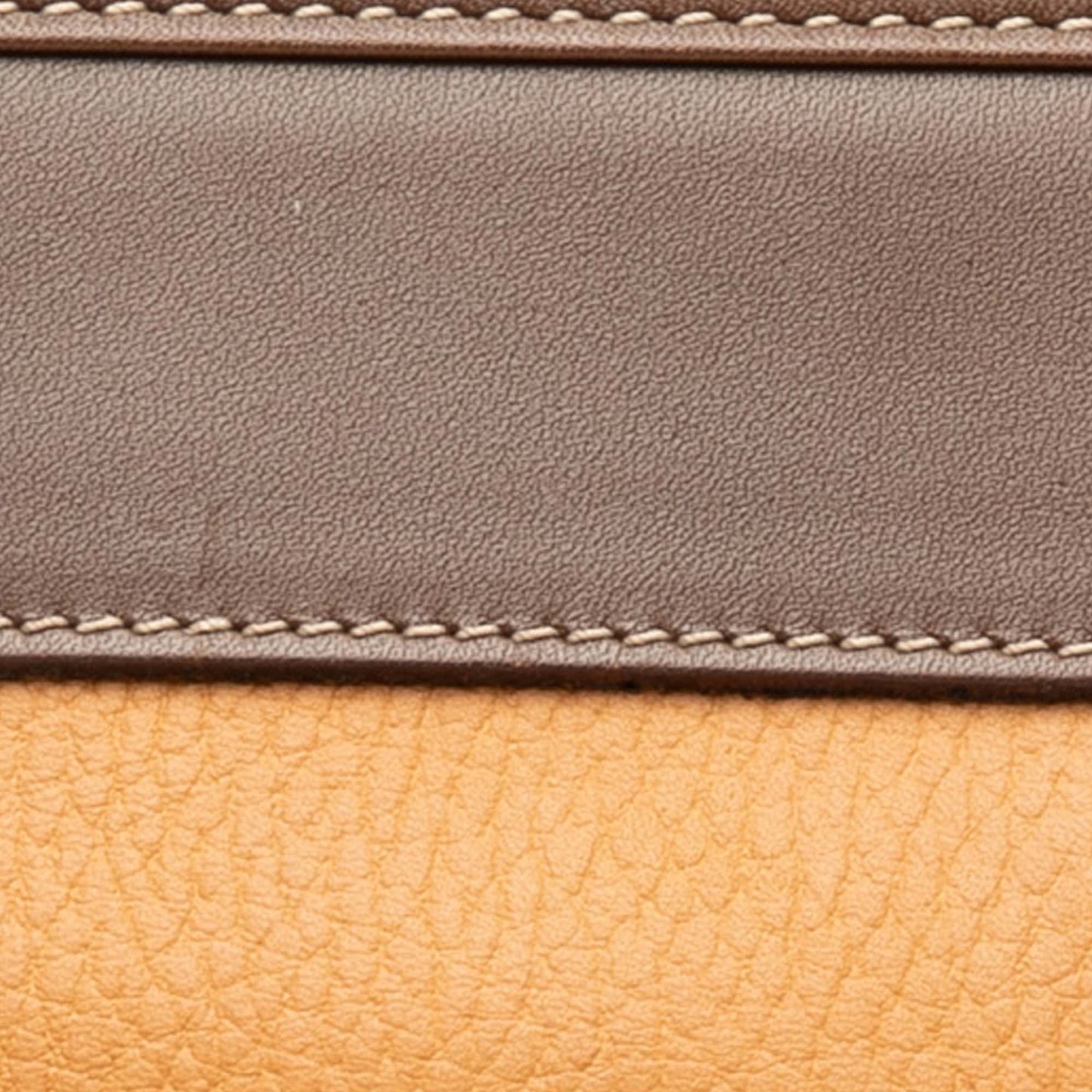 LOEWE Leather Anagram Clutch