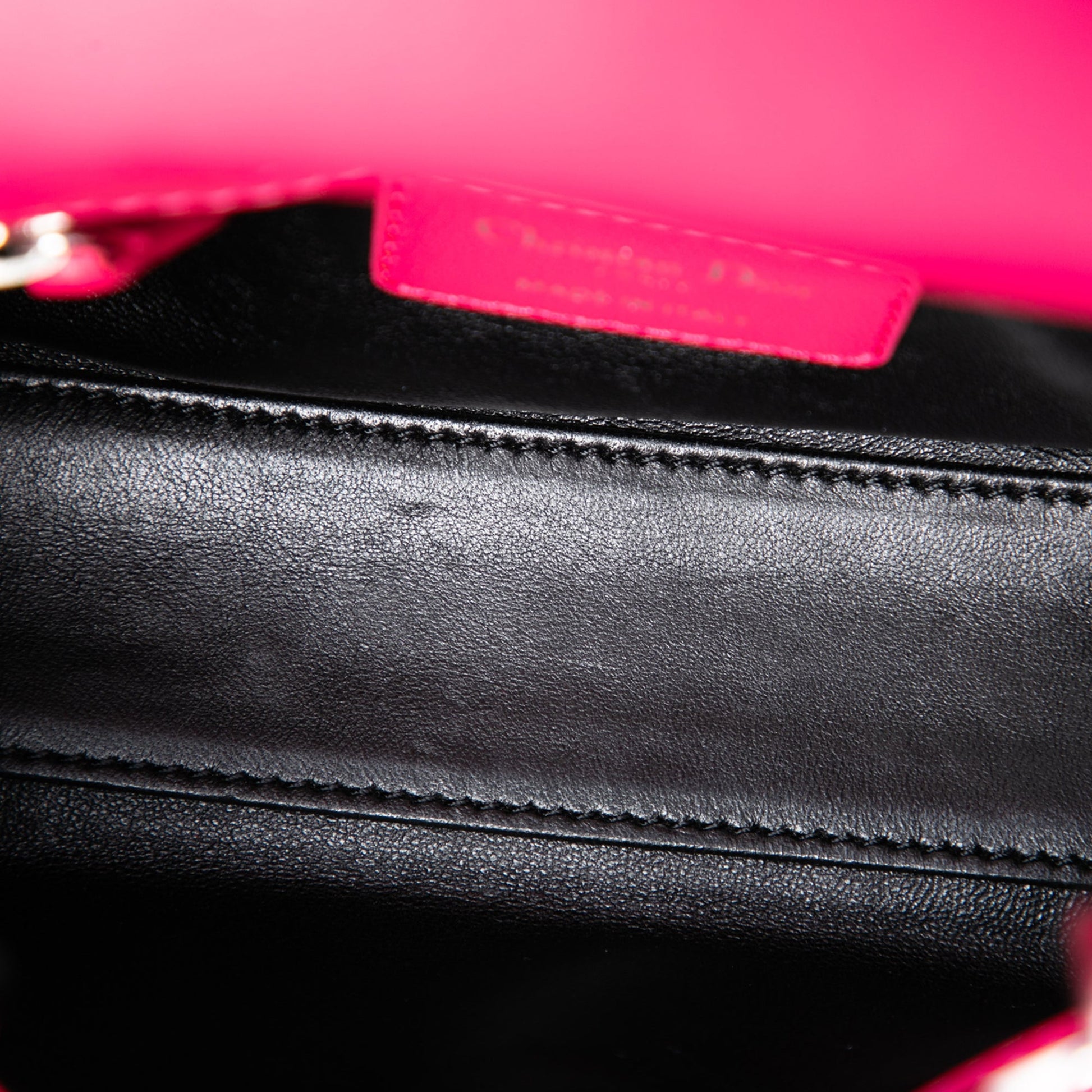 Dior Mini Tricolor Lambskin Cannage Lady Dior