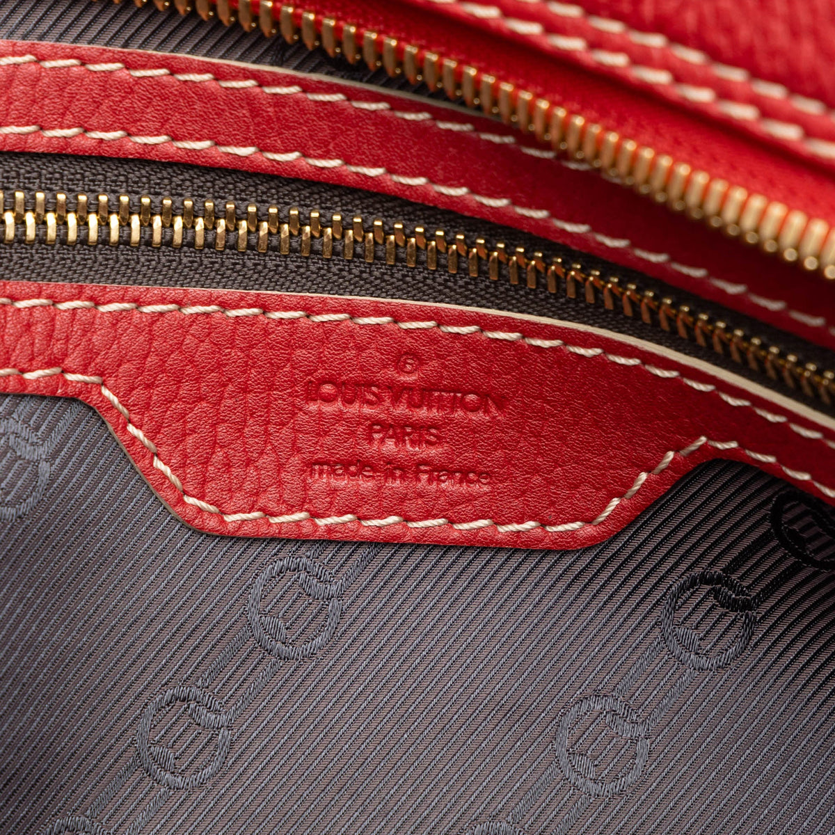 Louis Vuitton Tobago Carryall — Red