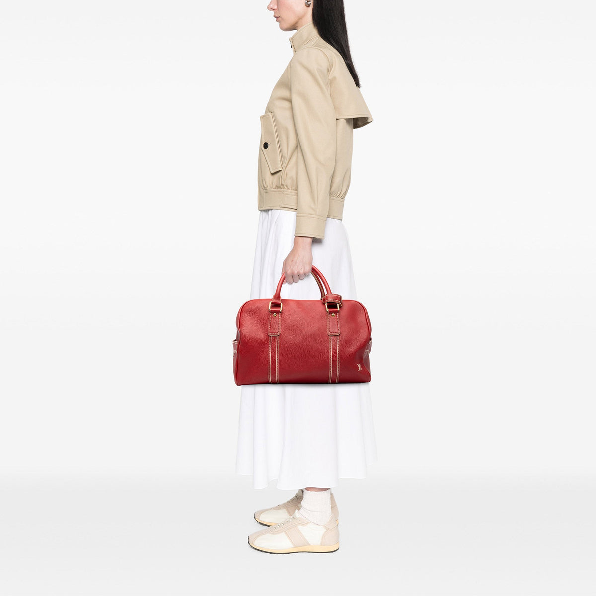 Louis Vuitton Tobago Carryall — Red