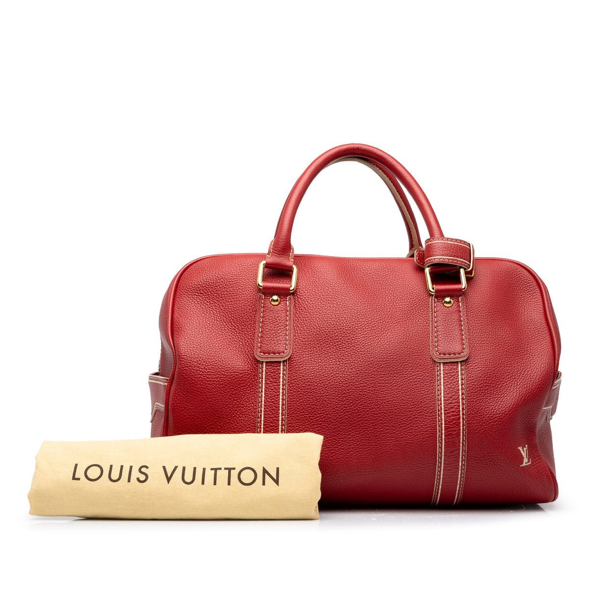 Louis Vuitton Tobago Carryall — Red