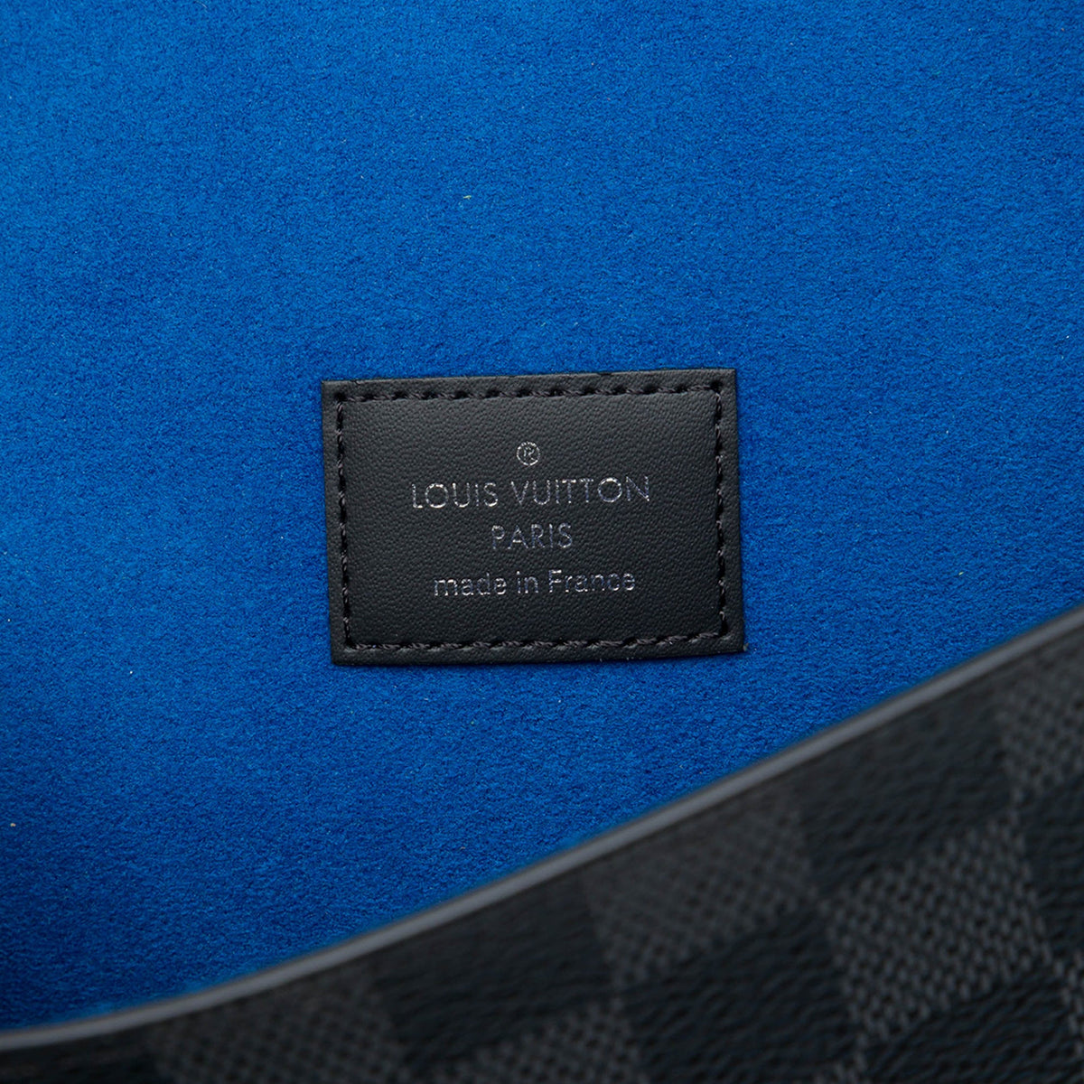 Louis Vuitton Damier Graphite Alpha Pochette GM — Black