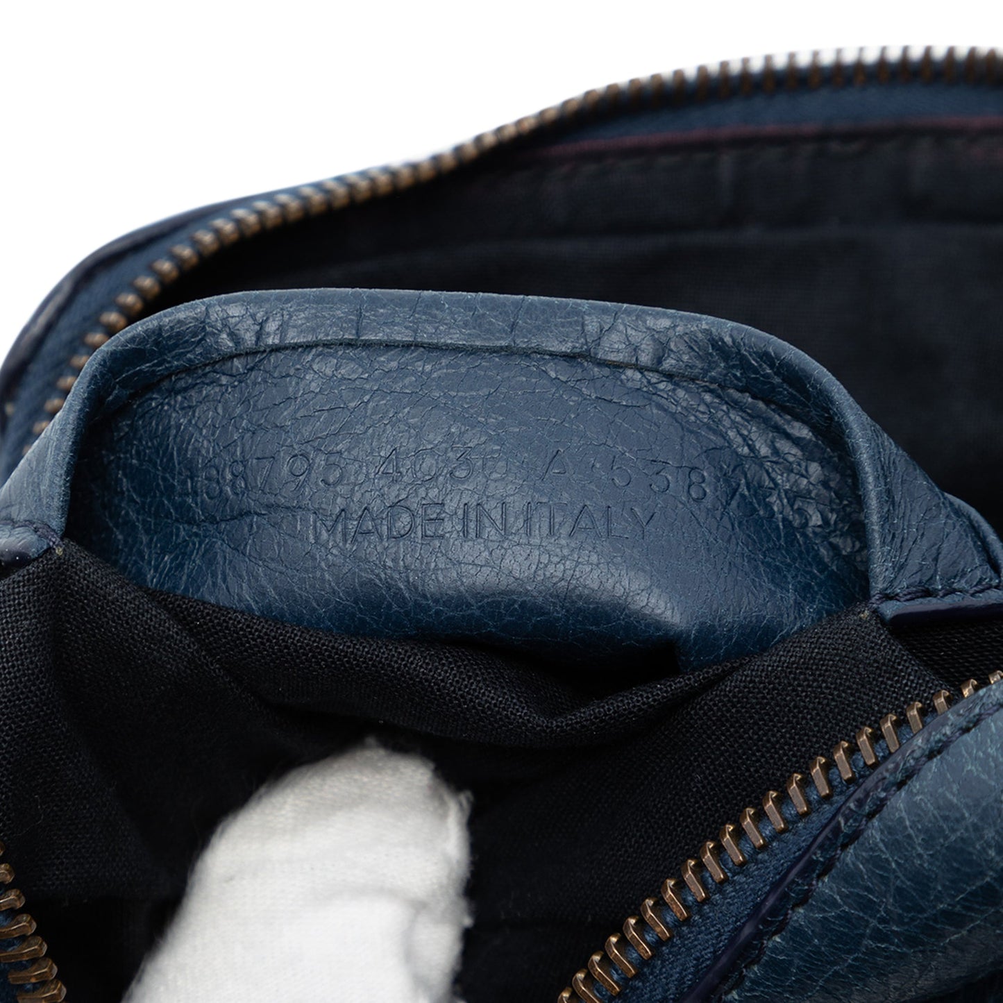 Balenciaga Lambskin Motocross Classic Reporter XS