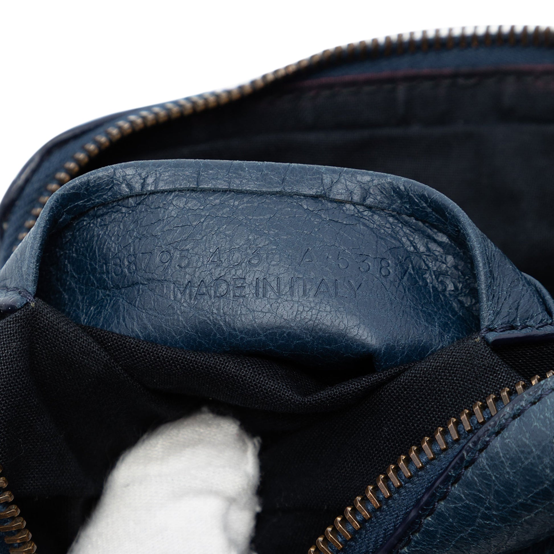 Balenciaga Lambskin Motocross Classic Reporter XS