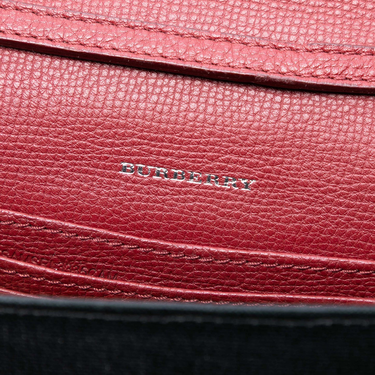 Burberry Small Leather and House Check Canvas Derby Macken Crossbody