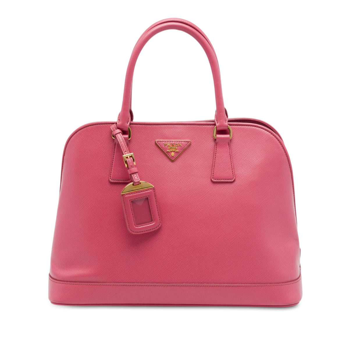 Prada Large Saffiano Lux Open Promenade Satchel