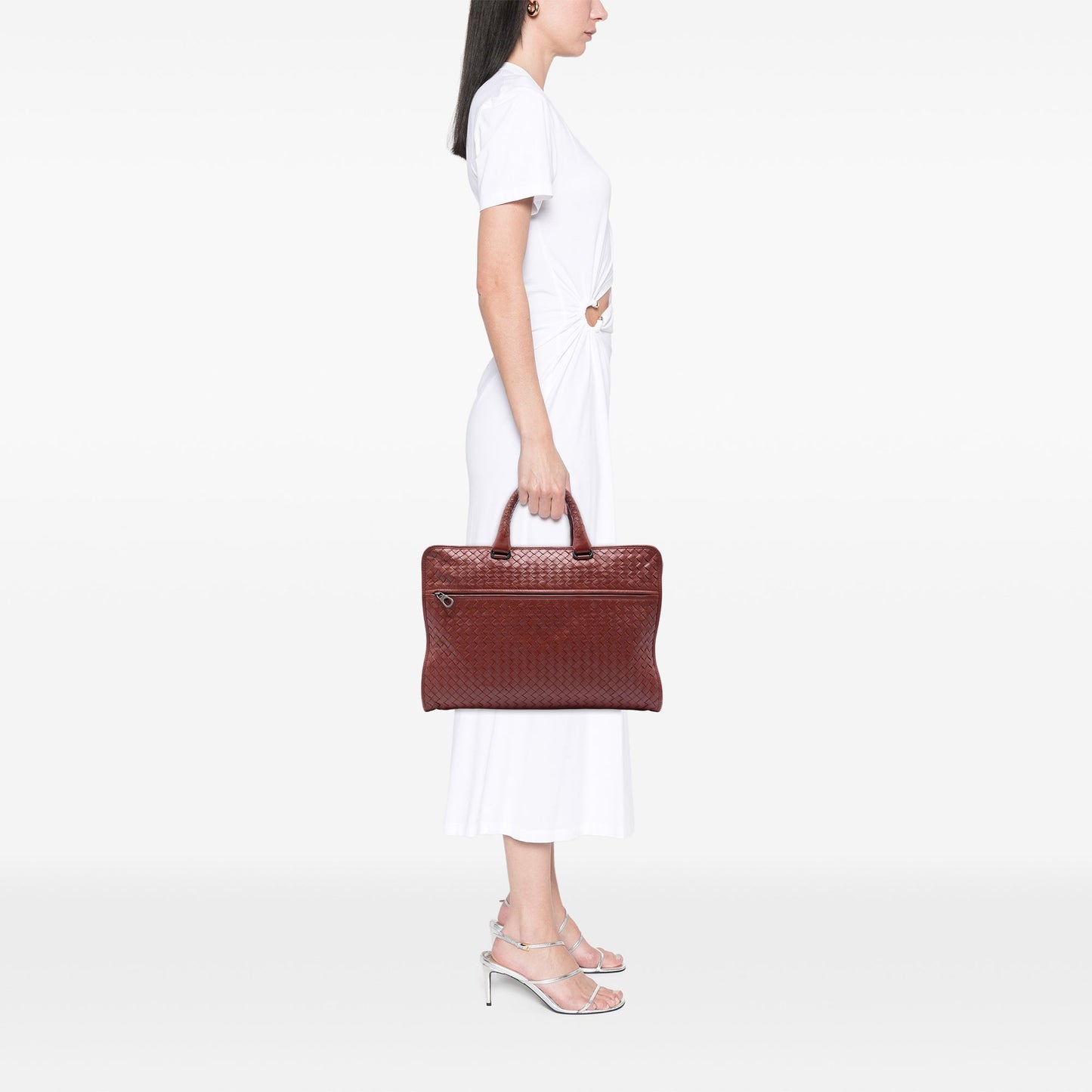 Bottega Veneta Nappa Intrecciato Business Bag