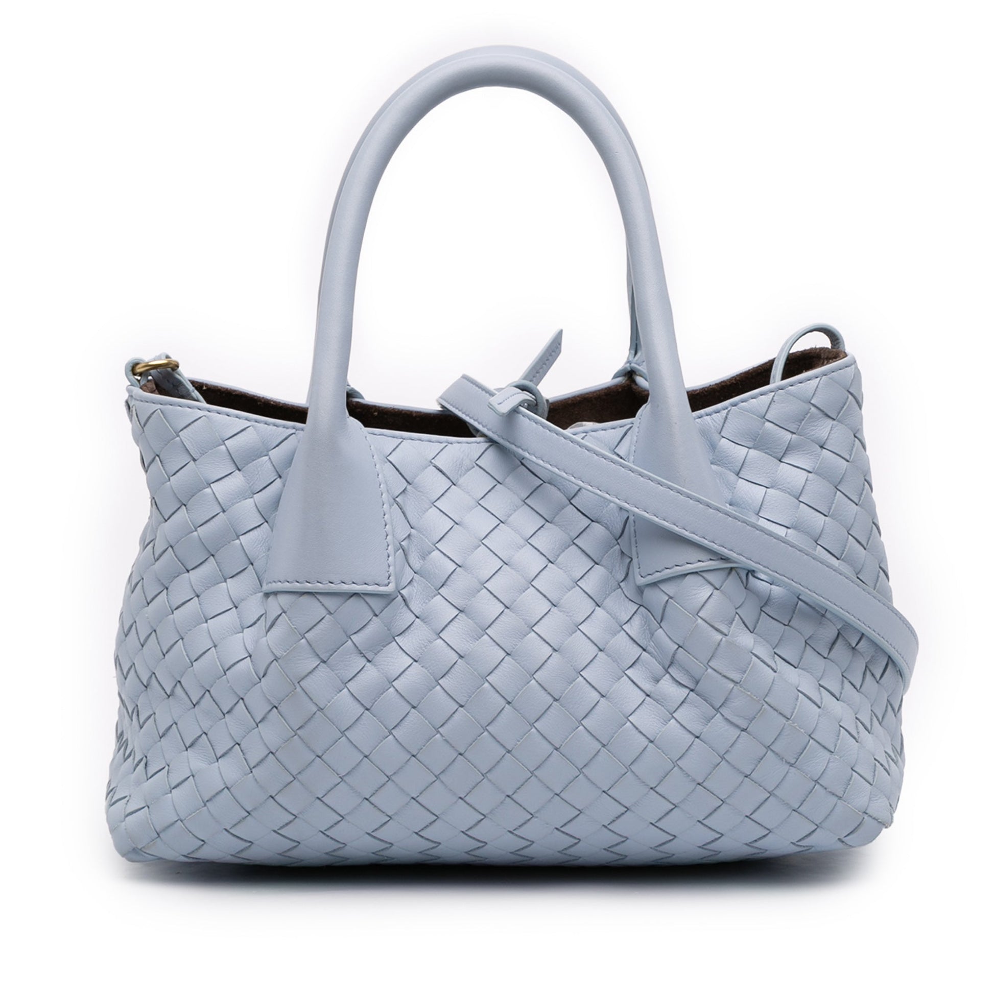 Bottega Veneta Small Calfskin Intrecciato Pinacoteca Tote