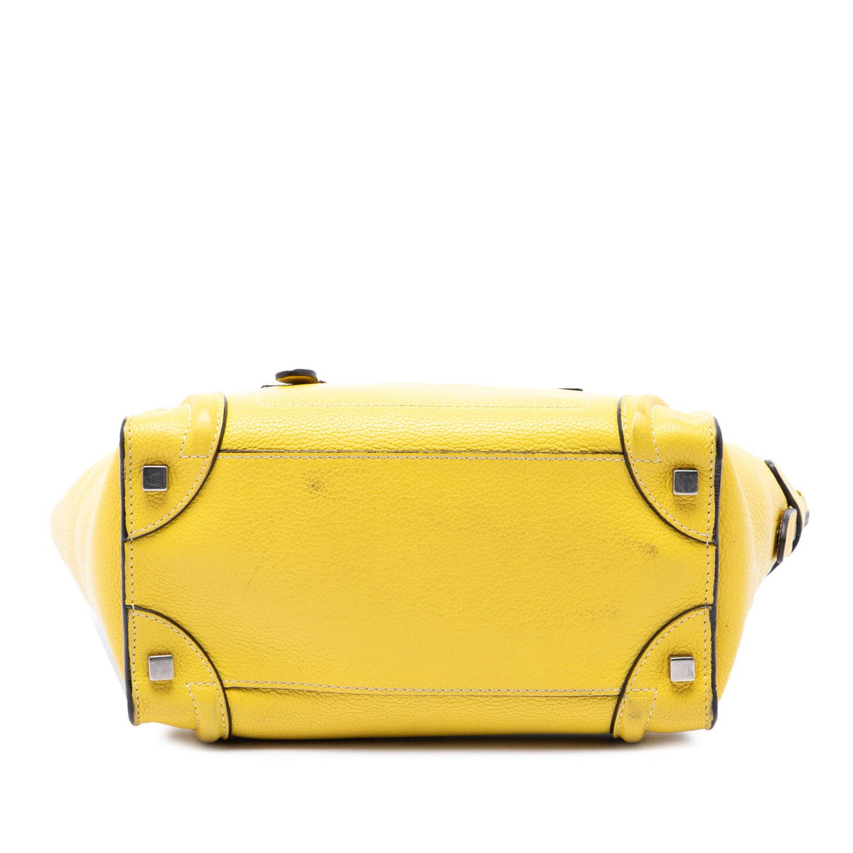 Celine Micro Drummed Calfskin Luggage Tote