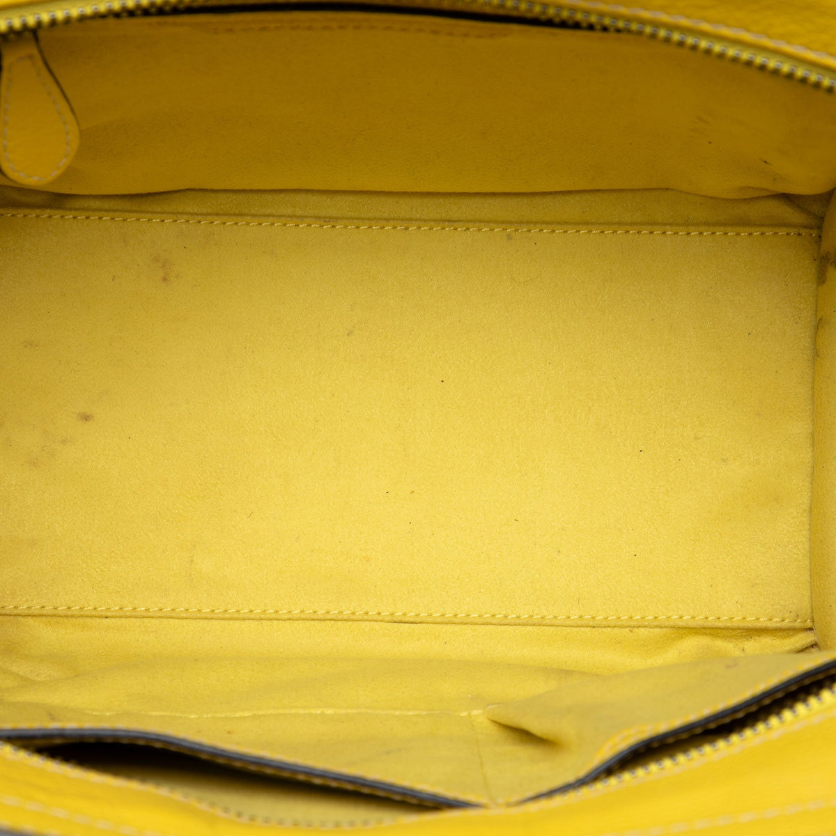 Celine Micro Drummed Calfskin Luggage Tote