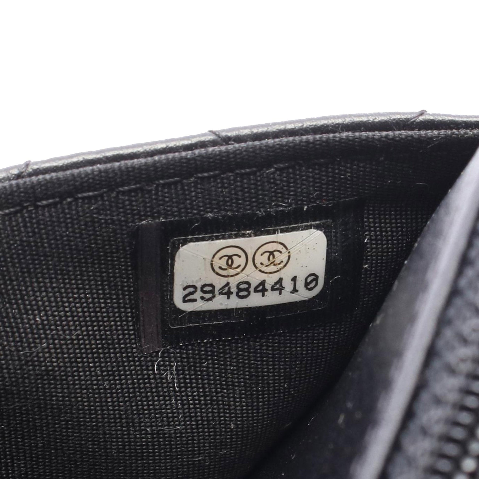 Chanel Medium Quilted Lambskin Logo Enchained Flap