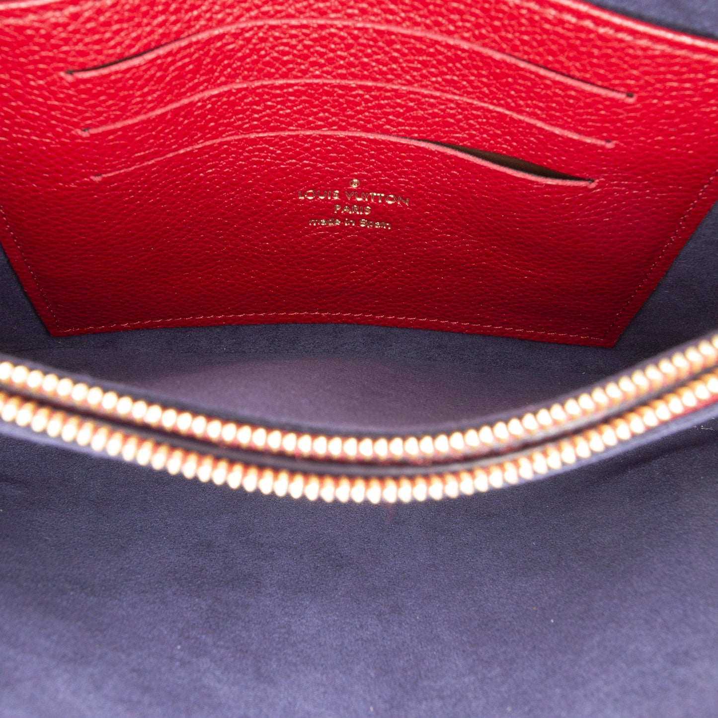 Louis Vuitton Monogram Empreinte Double Zip Pochette