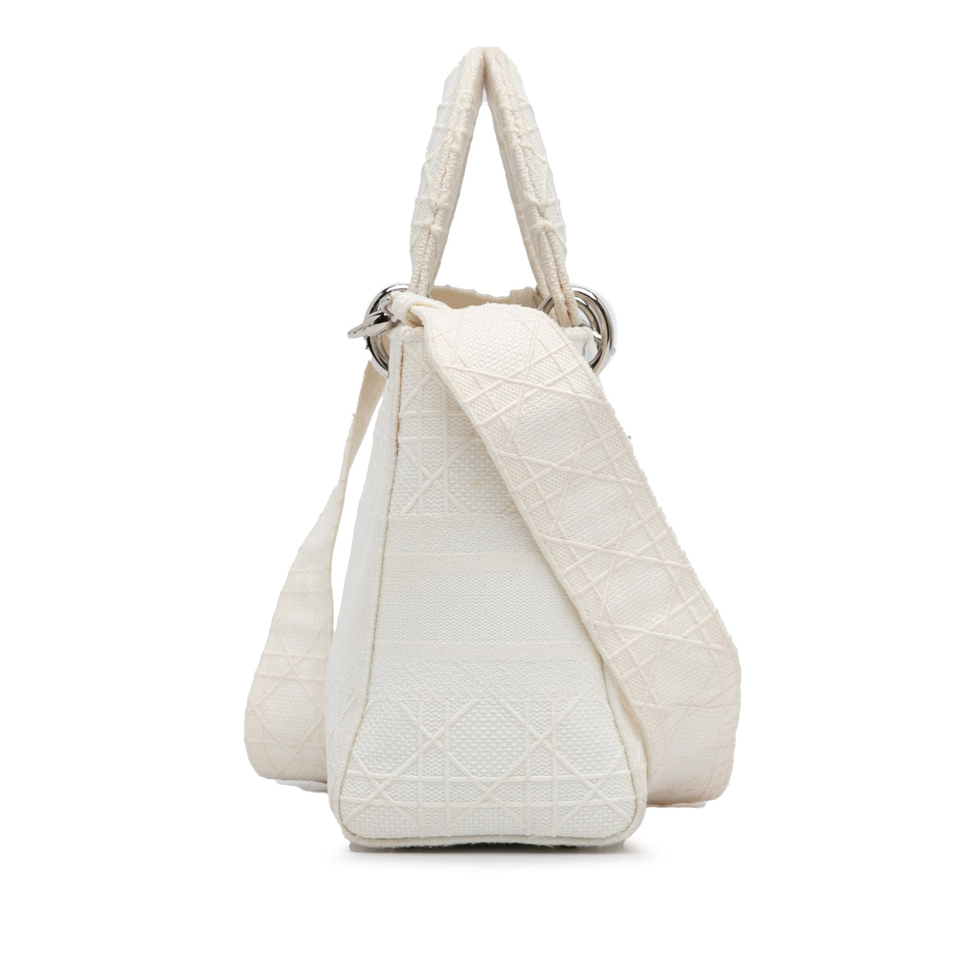 Dior Medium Canvas Cannage Lady D Lite