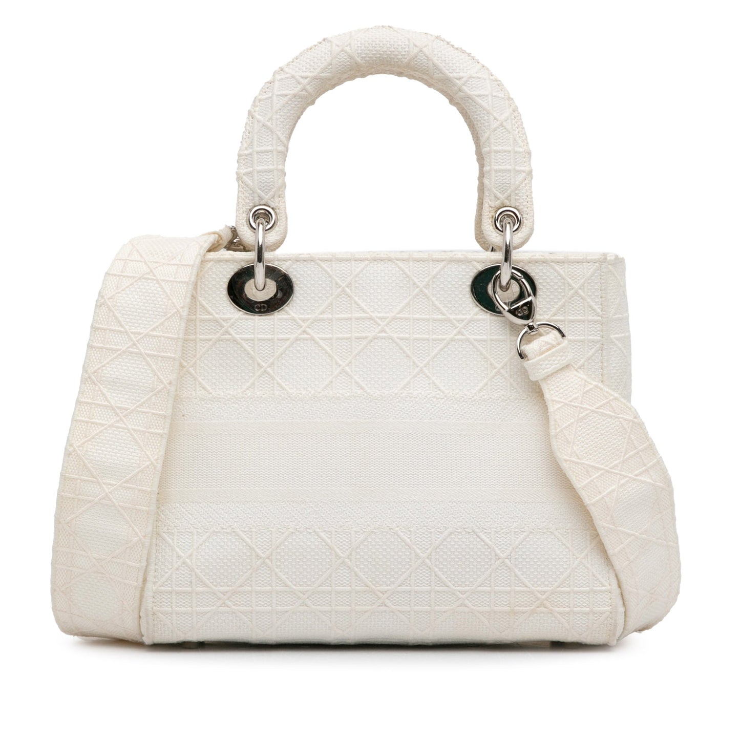 Dior Medium Canvas Cannage Lady D Lite