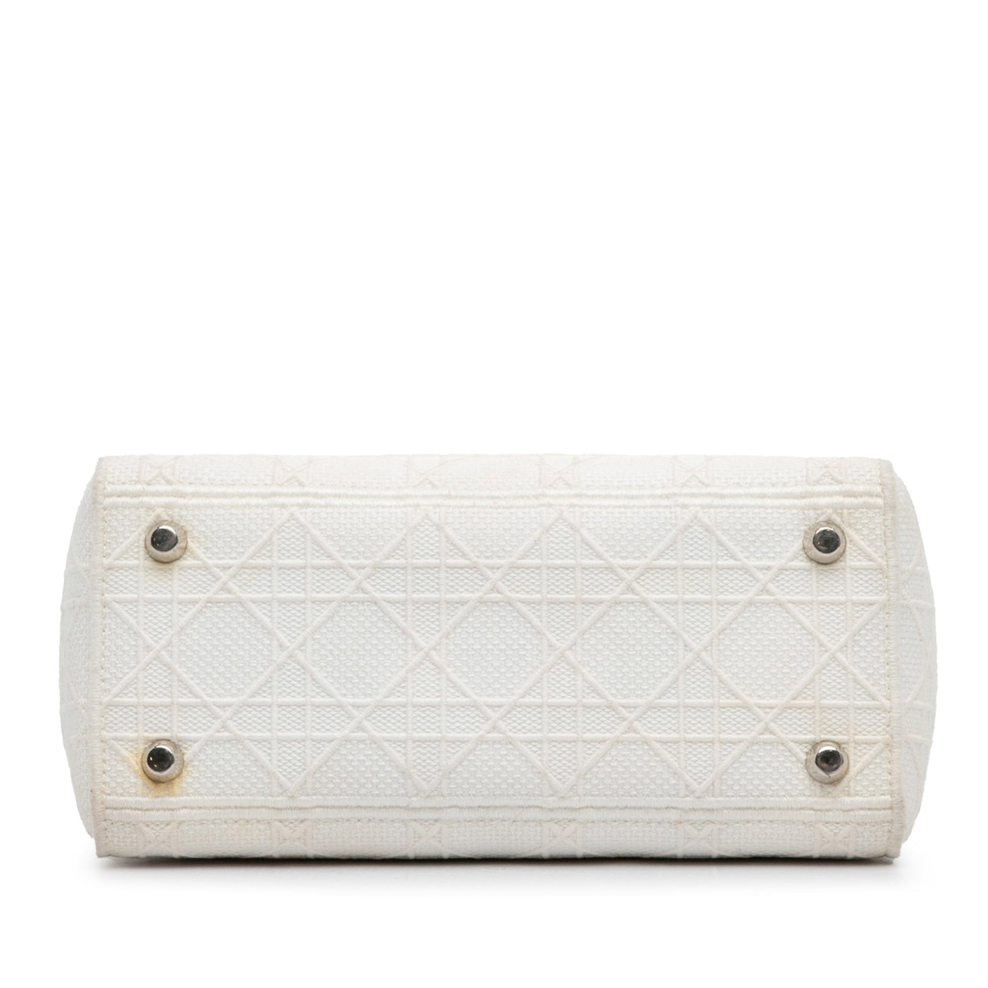 Dior Medium Canvas Cannage Lady D Lite