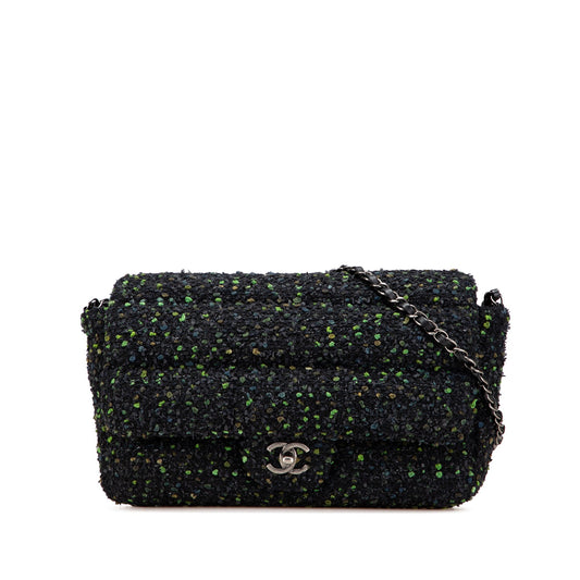 Chanel CC Tweed Flap