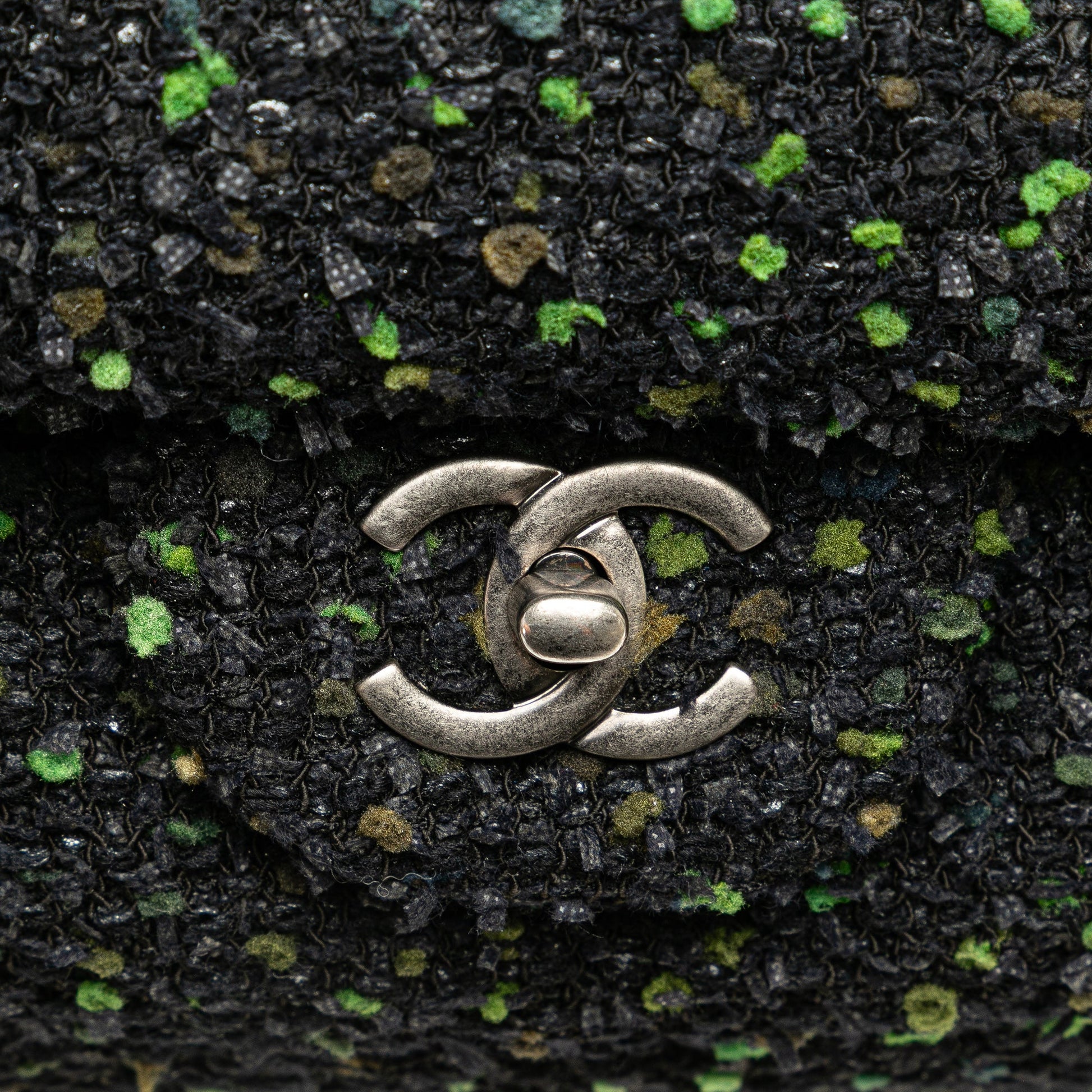 Chanel CC Tweed Flap