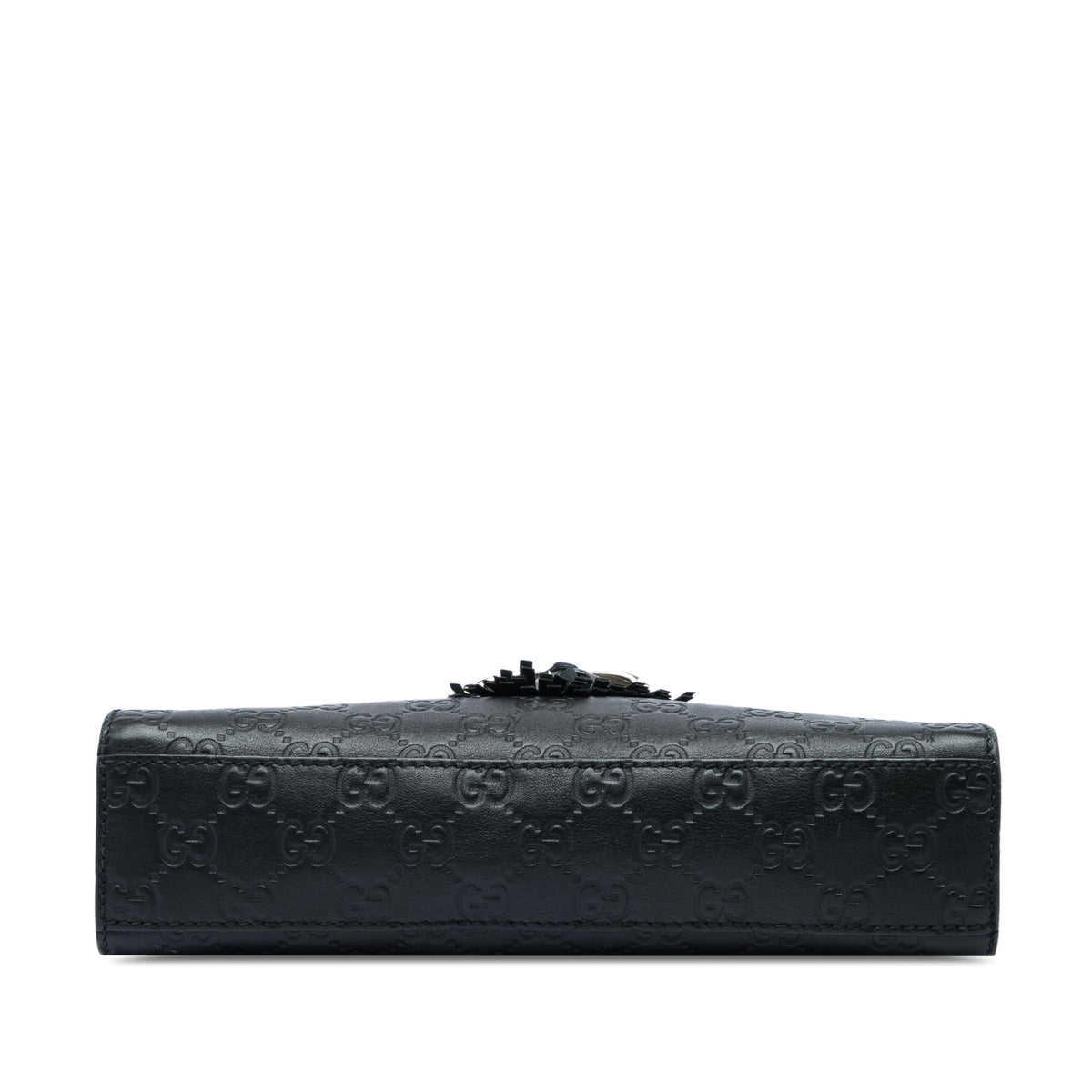 Gucci Small Guccissima Emily Shoulder Bag — Black