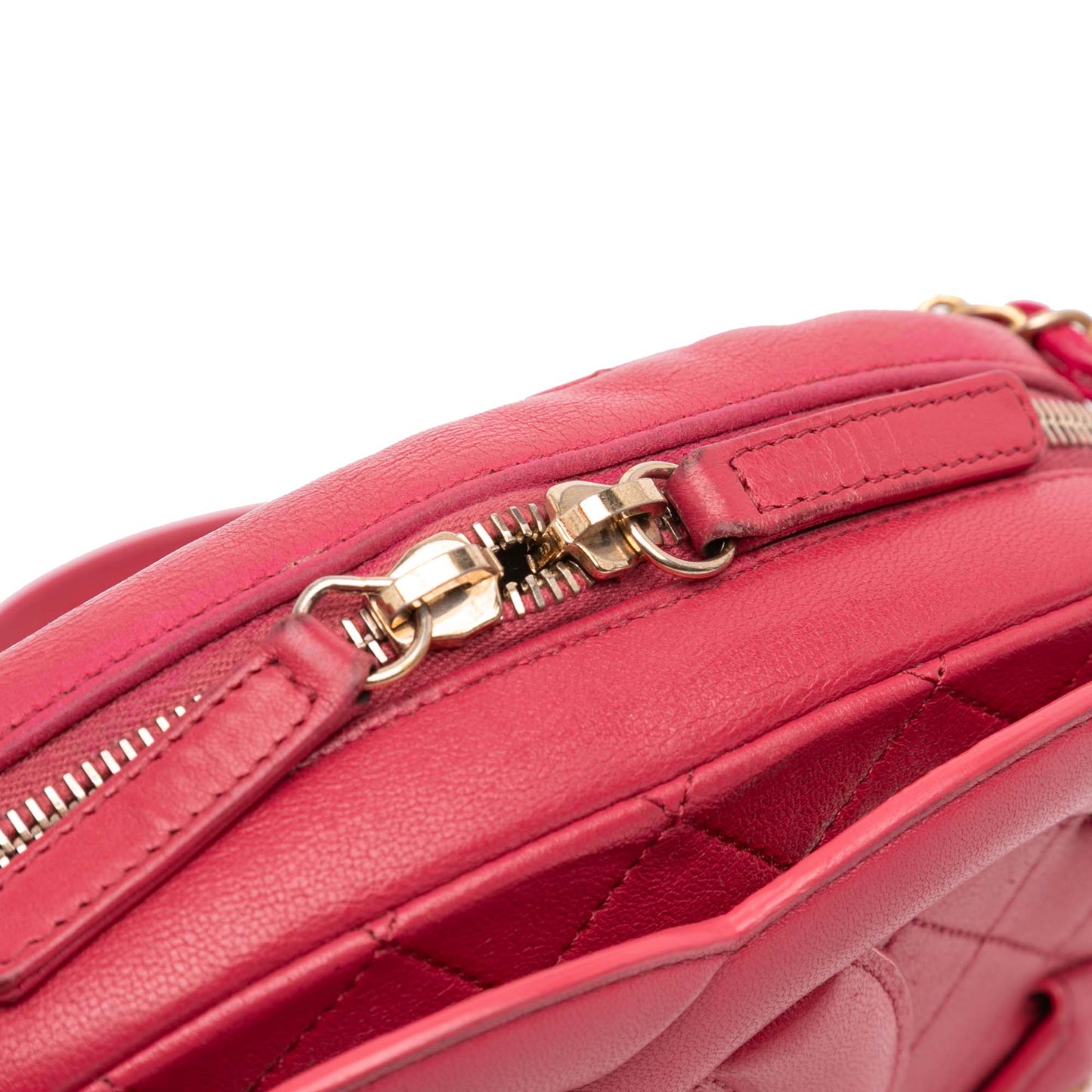 Chanel CC Quilted Lambskin Coco Midnight Camera Bag